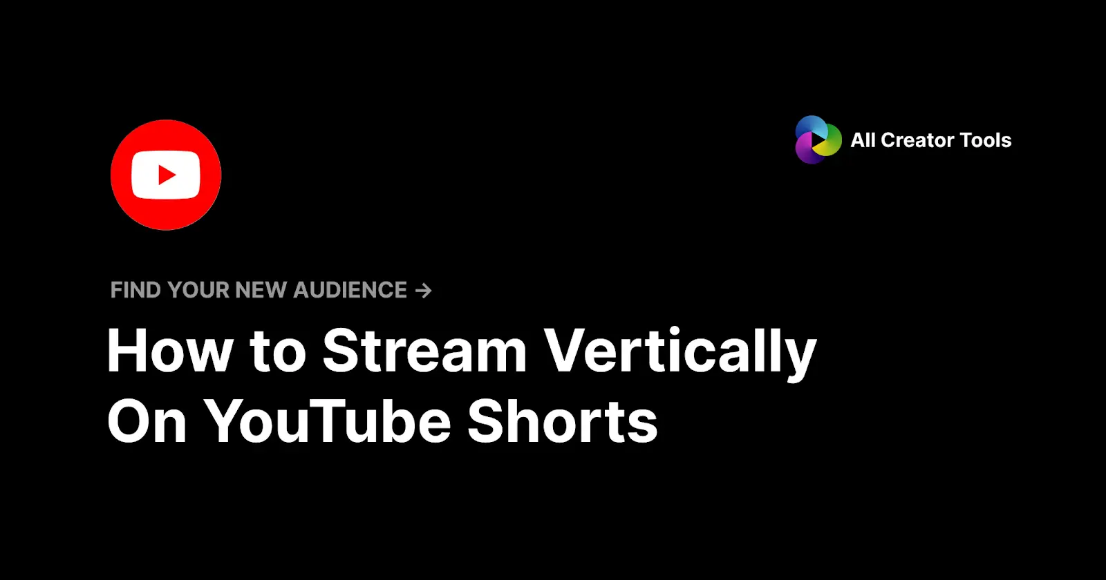 How to Stream Vertically on YouTube Shorts