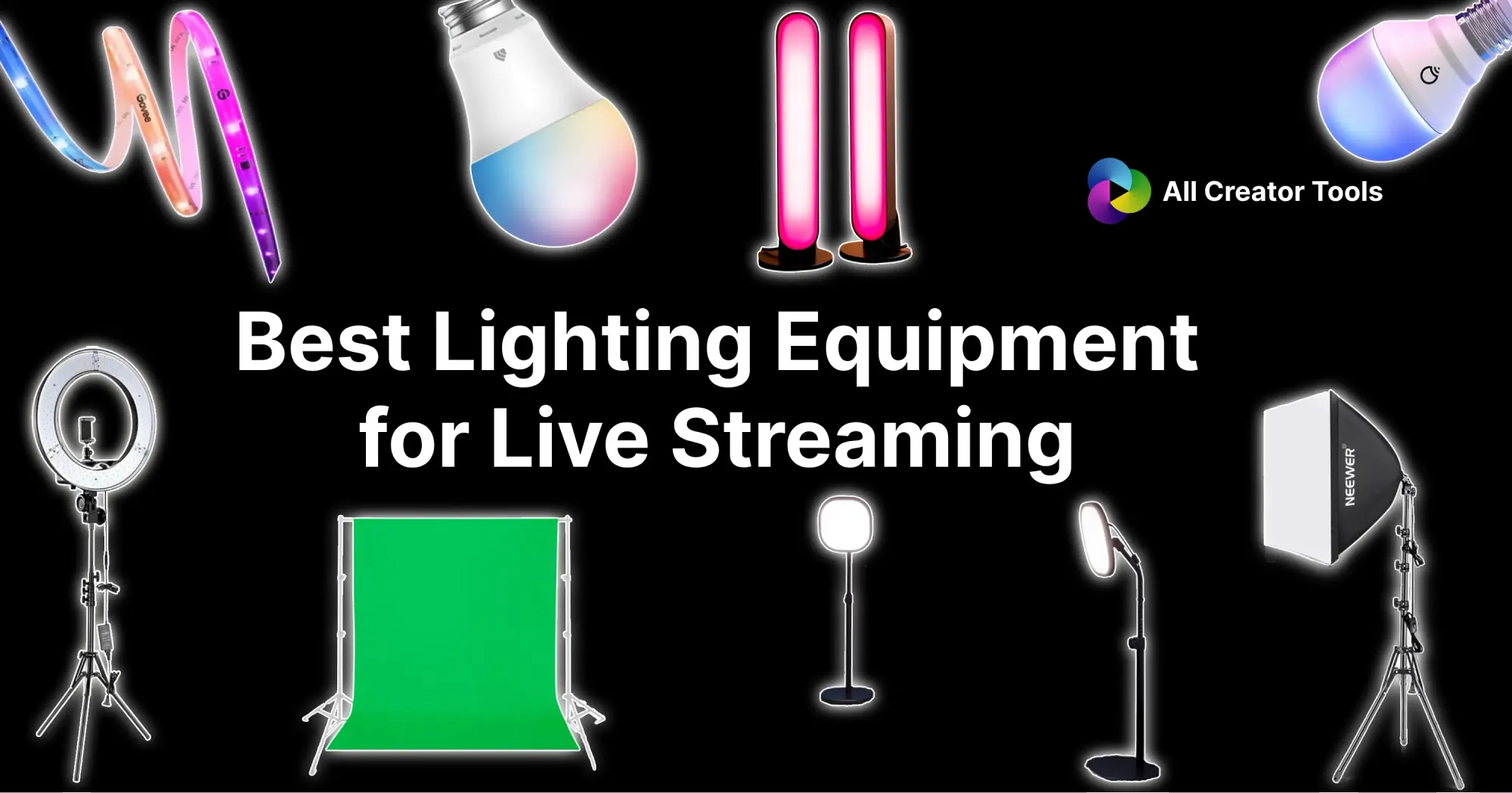 Best Lighting Equipment for Live Streaming