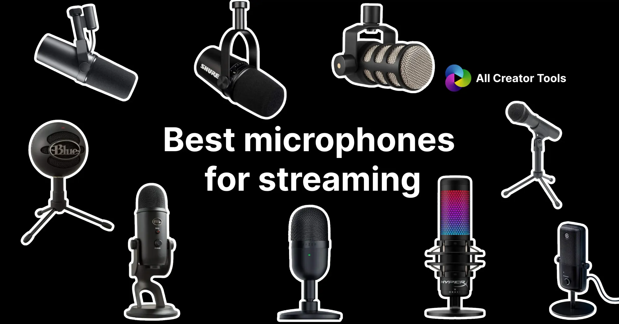 Best microphones for streaming in 2024