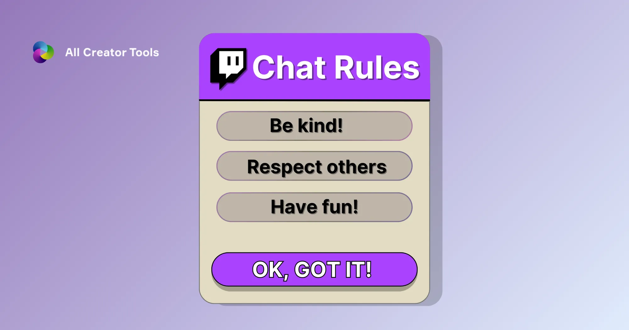 How to Create Twitch Chat Rules